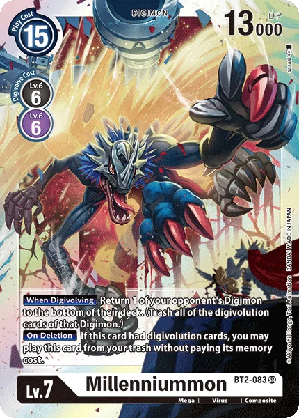 Millenniummon 「BT2-083」「EN」