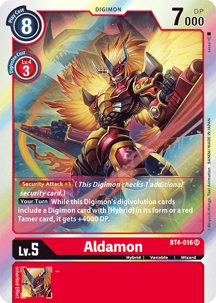 Aldamon 「BT4-016」「EN」