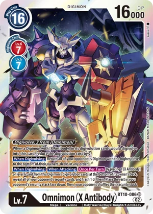 Omnimon (X Antibody) 「BT10-086」「EN」