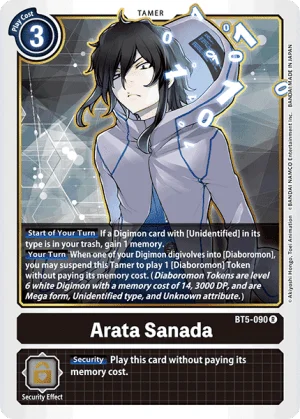 Arata Sanada 「BT5-090」「EN」