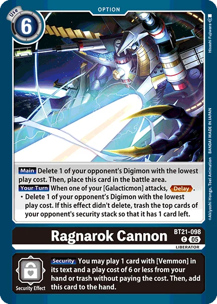 Ragnarok Cannon 「BT21-098」「EN」