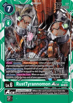 RustTyrannomon 「P-113」「EN」