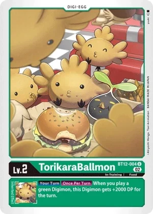 TorikaraBallmon 「BT12-004」「EN」