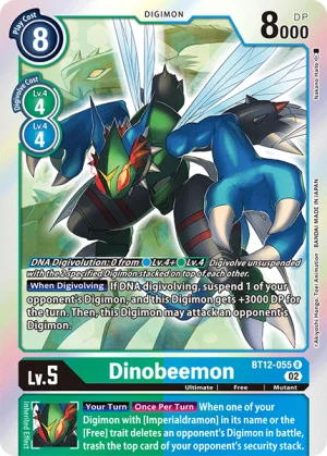 Dinobeemon 「BT12-055」「EN」