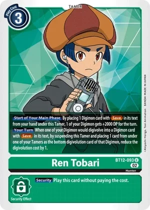 Ren Tobari 「BT12-093」「EN」