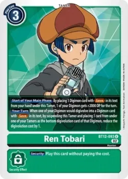 Ren Tobari 「BT12-093」「EN」
