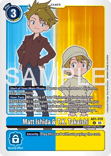 Matt Ishida & T.K. Takaishi 「AD1-019」「EN」