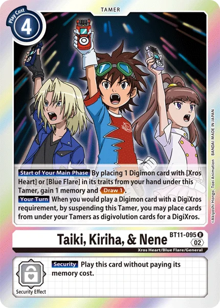 Taiki, Kiriha, & Nene 「BT11-095」「EN」