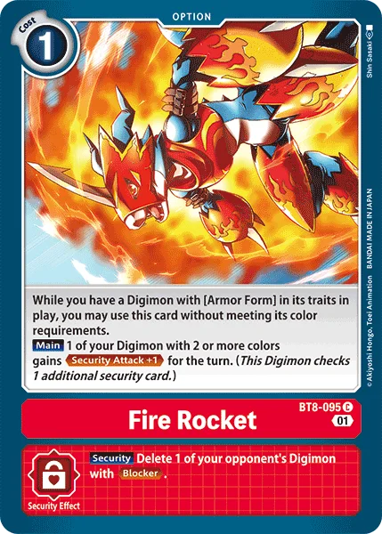 Fire Rocket 「BT8-095」「EN」