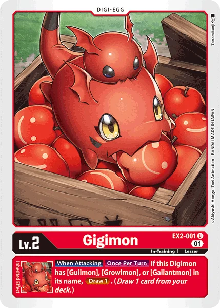 Gigimon 「EX2-001」「EN」