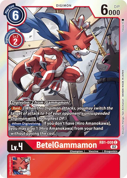 BetelGammamon 「RB1-008」「EN」