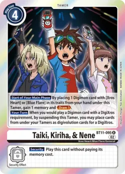 Taiki, Kiriha, & Nene 「BT11-095」「EN」