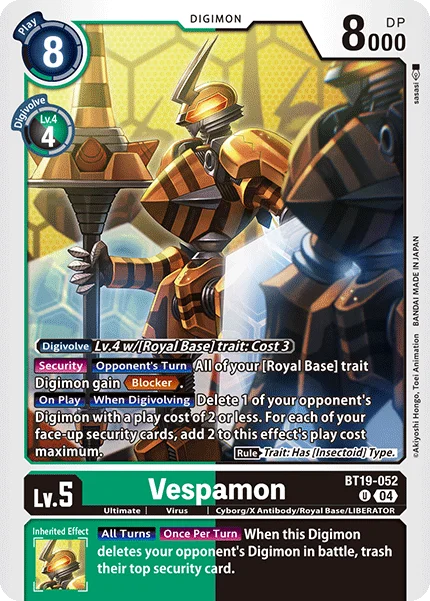 Vespamon 「BT19-052」「EN」