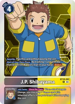 J.P. Shibayama 「BT18-091」「EN」