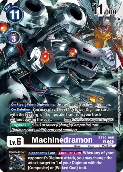 Machinedramon 「BT19-065」「EN」