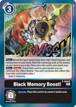 Black Memory Boost! 「P-039」「EN」