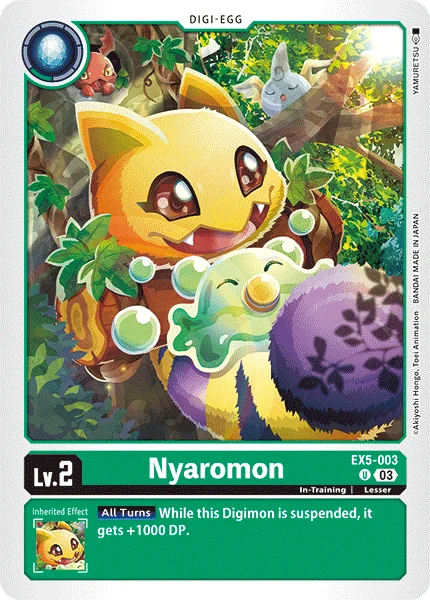 Nyaromon 「EX5-003」「EN」