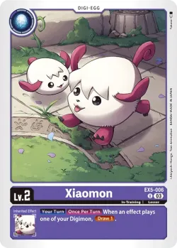 Xiaomon — Box Promotion Pack: Animal Colosseum #EX5-006 · Digimon