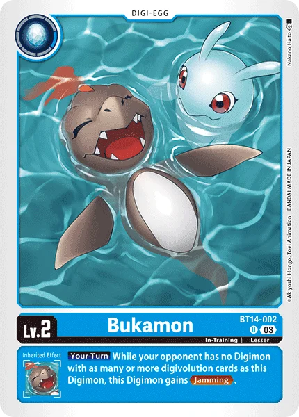 Bukamon 「BT14-002」「EN」