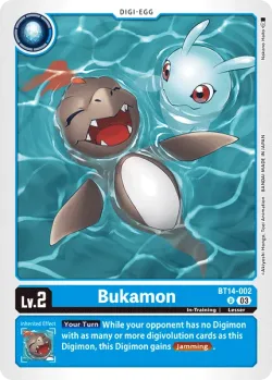 Bukamon — Box Promotion Pack: Blast Ace #BT14-002 · Digimon