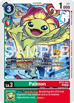 Palmon — Box Promotion Pack: CYBER EDEN #BT22-044 · Digimon