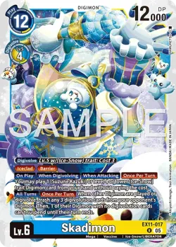 Skadimon — Box Promotion Pack: DAWN OF LIBERATOR #EX11-017 · Digimon
