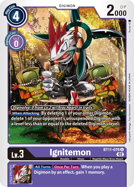 Ignitemon 「BT11-076」「EN」