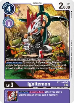 Ignitemon 「BT11-076」「EN」