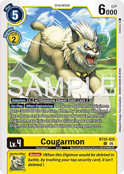 Cougarmon 「BT25-035」「EN」