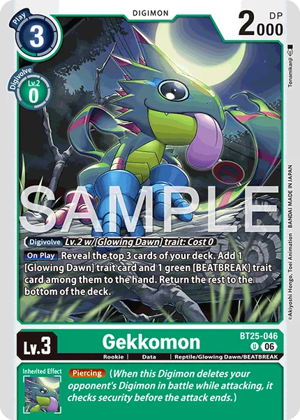 Gekkomon 「BT25-046」「EN」