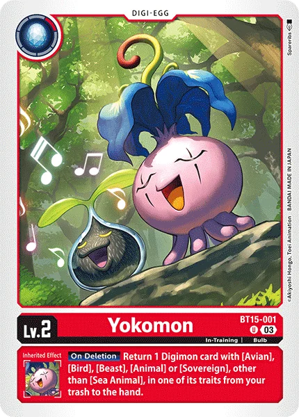 Yokomon 「BT15-001」「EN」