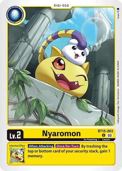 Nyaromon 「BT15-003」「EN」