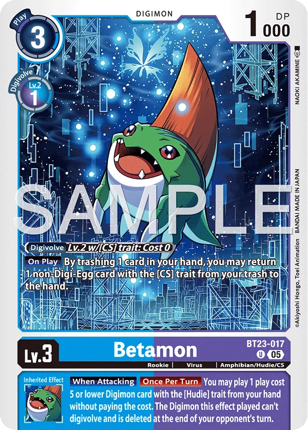 Betamon 「BT23-017」「EN」