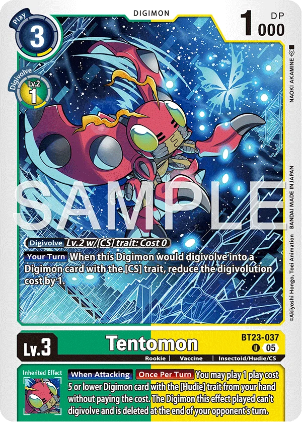 Tentomon 「BT23-037」「EN」