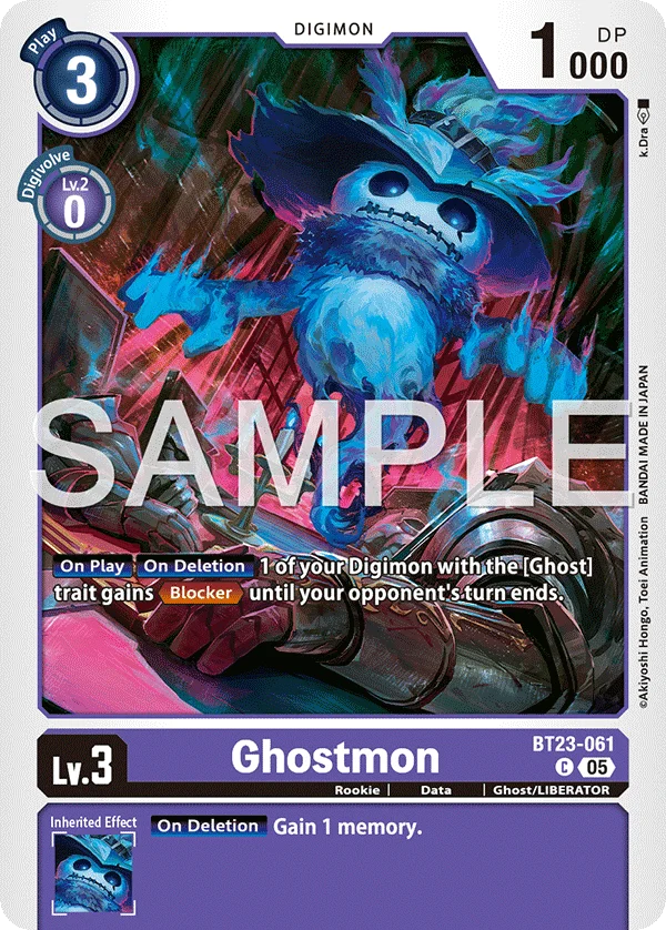 Ghostmon 「BT23-061」「EN」