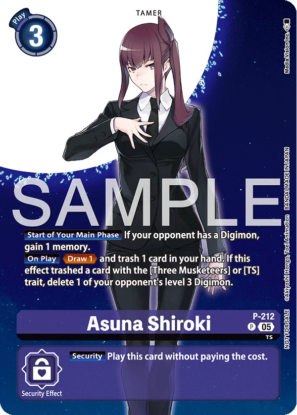 Asuna Shiroki 「P-212」「EN」