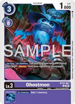 Ghostmon 「BT23-061」「EN」