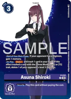 Asuna Shiroki 「P-212」「EN」