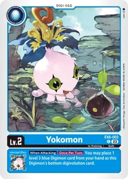 Yokomon — Box Promotion Pack: Infernal Ascension #EX6-002 · Digimon