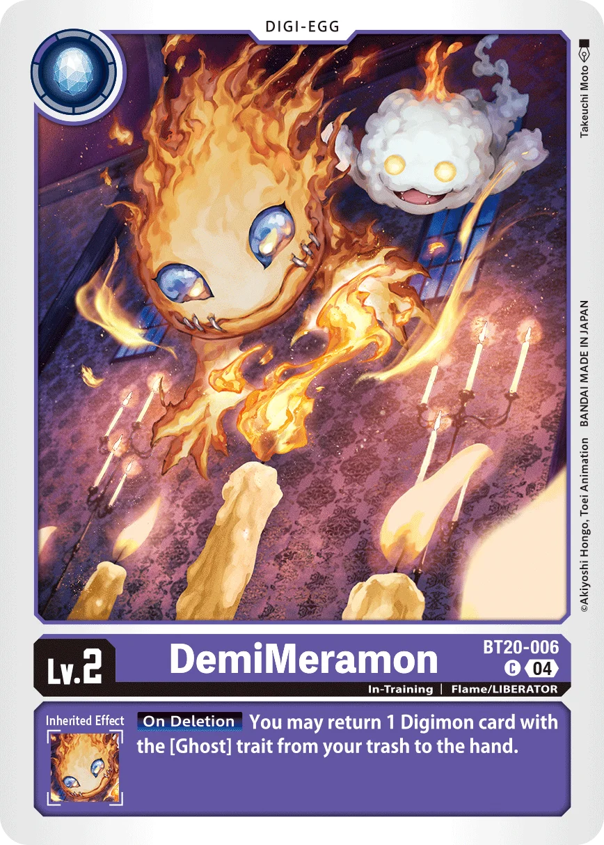 DemiMeramon 「BT20-006」「EN」