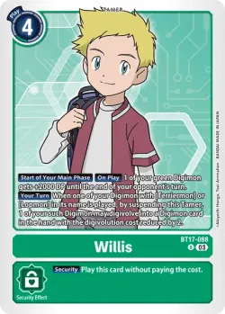 Willis 「BT17-088」「EN」