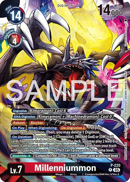 Millenniummon 「P-220」「EN」