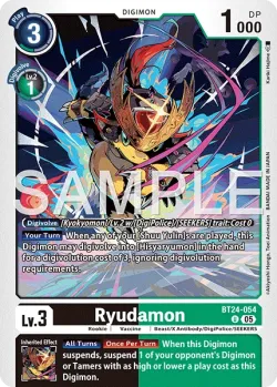 Ryudamon — Box Promotion Pack: TIME STRANGER #BT24-054 · Digimon