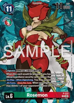 Rosemon 「P-222」「EN」