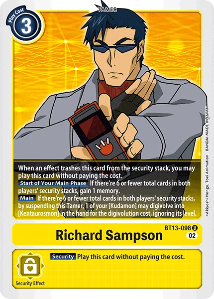 Richard Sampson 「BT13-098」「EN」