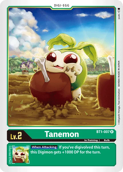 Tanemon 「BT1-007」「EN」