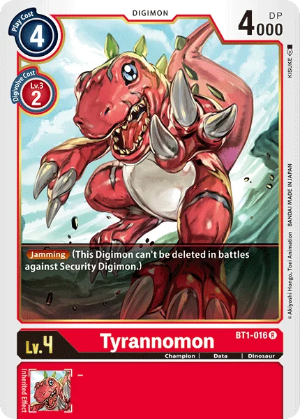 Tyrannomon 「BT1-016」「EN」