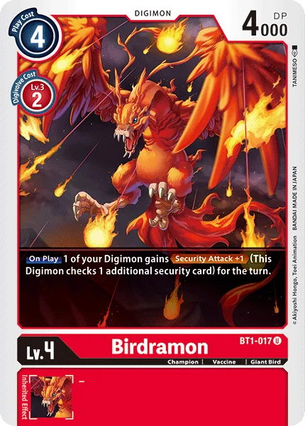 Birdramon 「BT1-017」「EN」