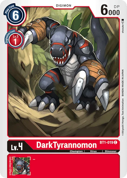 DarkTyrannomon 「BT1-019」「EN」