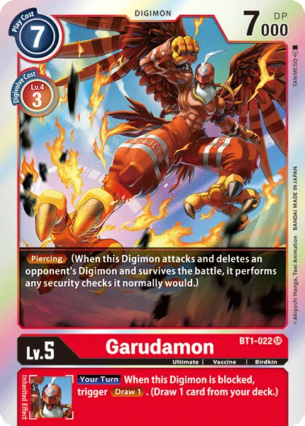 Garudamon 「BT1-022」「EN」